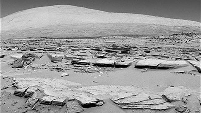 El Curiosity se acerca a su destino final en el monte Sharp