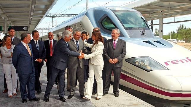 José María Barreda, con el exministro de Fomento en Albacete