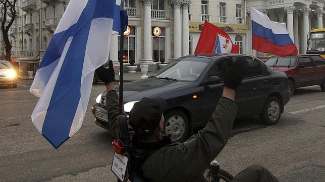 «¿Quieres que Crimea sea rusa?» Estas son las dos preguntas del referéndum