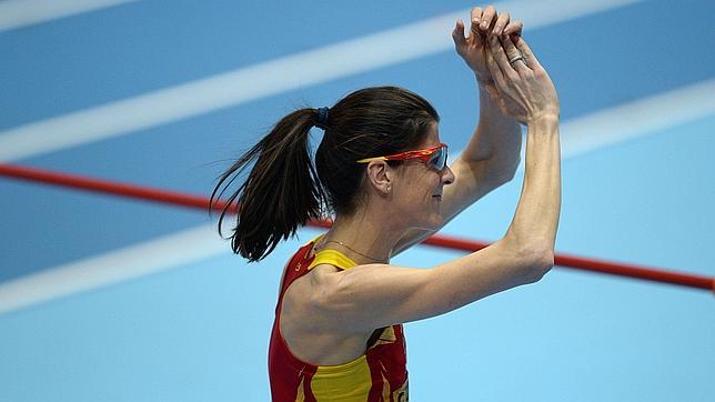 Medalla de bronce para Ruth Beitia en salto de altura