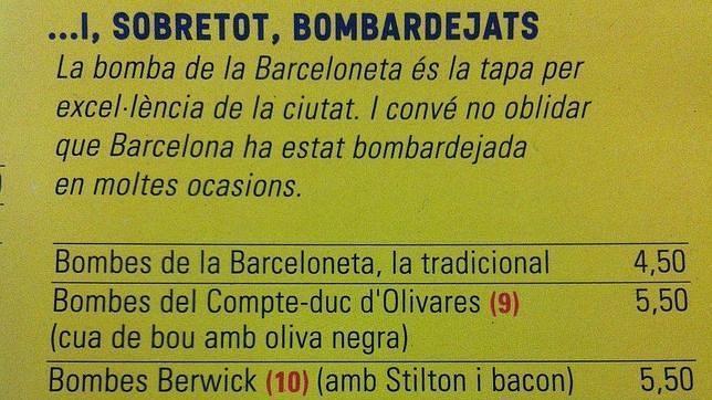 El menú soberanista, disponible en El 300 del Born