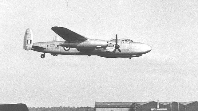 Un Avro Lancastrian 691 similar al aparato Star Dust