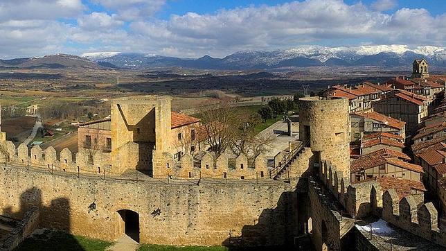 Vista parcial de Frías desde el castillo