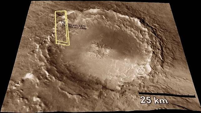 ¿Y si todos los meteoritos marcianos proceden del mismo cráter?