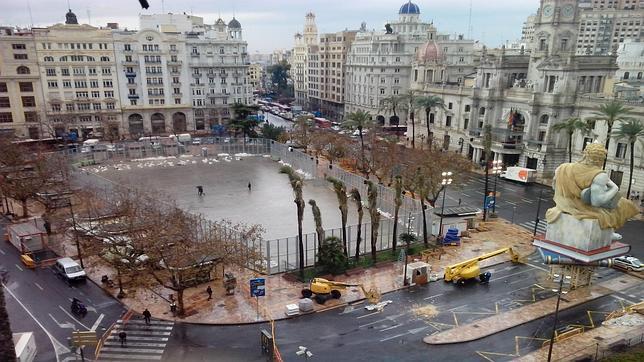 Fallas 2014: la mascletà de este jueves queda suspendida por la lluvia