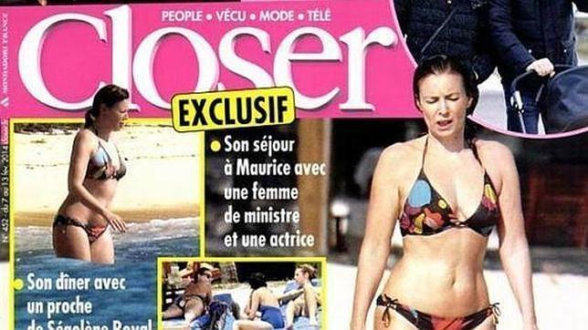 Nueva condena a «Closer» por más fotos de Valérie Trierweiler