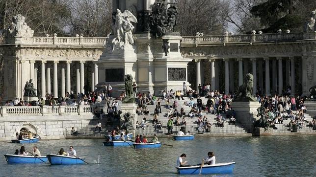 Estanque del Parque de El Retiro