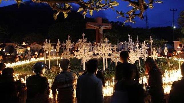 Celebración de la Semana Santa en Indonesia