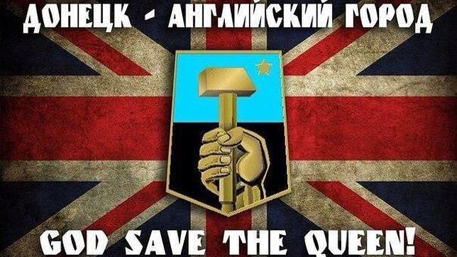 Campaña en la ciudad natal de Yanukóvich para adherirse a... Gran Bretaña