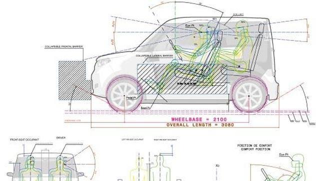 Construyen un coche eléctrico con materiales naturales