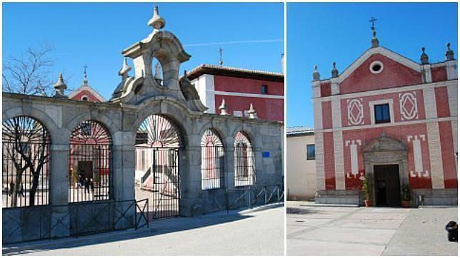 Portada y ermita de Nuestra Señora de Valverde