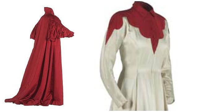 Abrigo y vestido de cóctel de Cristóbal Balenciaga