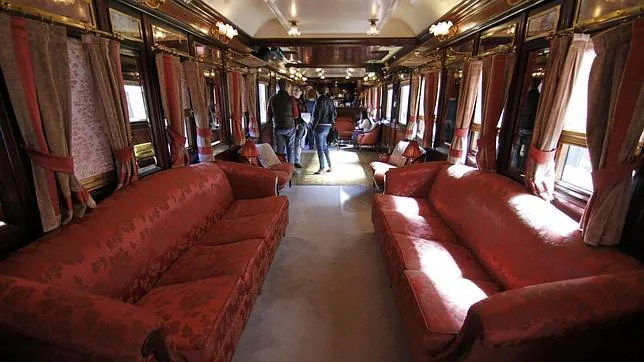 A bordo del Al Andalus, la joya de la corona del tren español