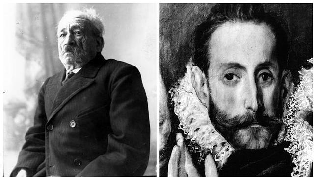 Casiano Alguacil y el Greco en abril de 2014