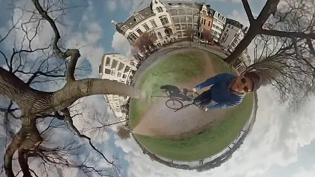 La locura del vídeo de 360 grados del mundo enano