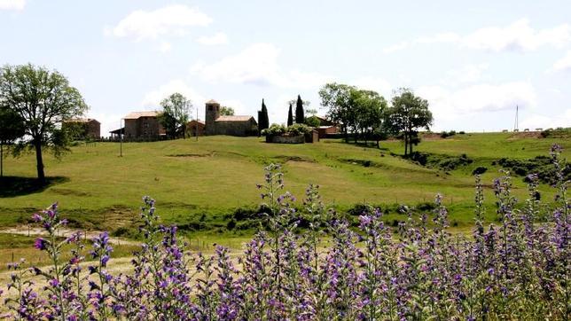 Panorámica de Sant Pere de Falgars