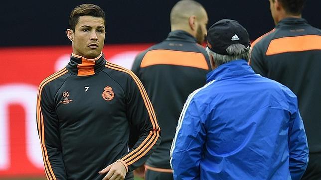 Ancelotti medita meter a Cristiano en el banquillo por si es necesario que salga