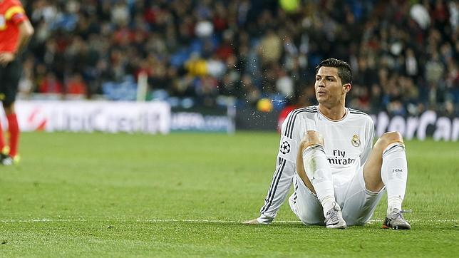 Cristiano sufre una rotura fibrilar y será baja en la final de Copa