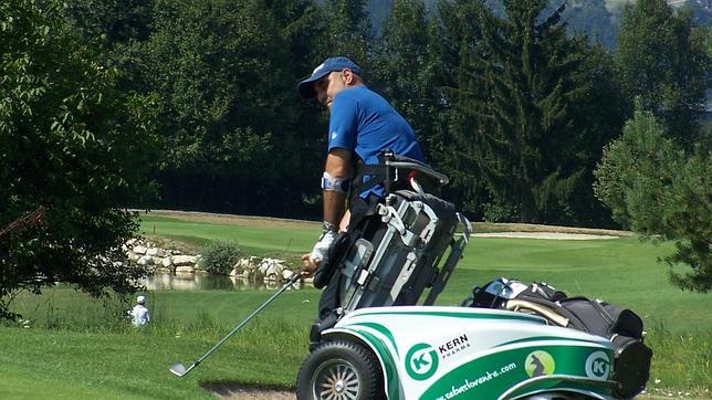 Un español, en la élite del golf en silla de ruedas
