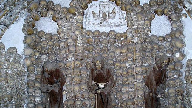 La iglesia de los Capuchinos de Roma