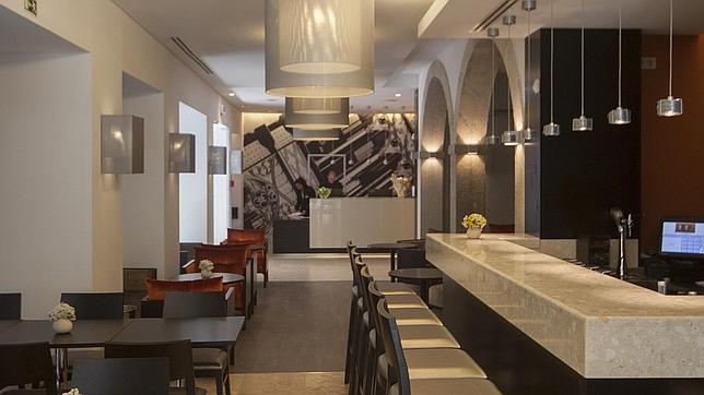 Hall de entrada del hotel Santa Justa