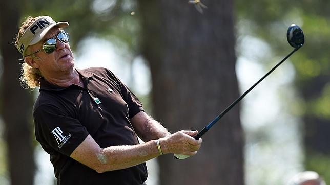 Miguel Ángel Jiménez, héroe en Augusta