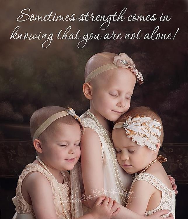 Una conmovedora fotografía alerta del impacto del cáncer infantil