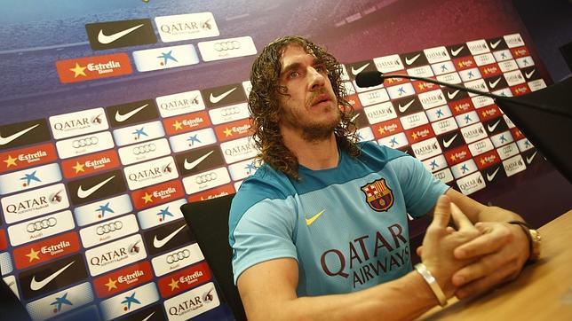 Puyol: «Sólo me quedaría si pudiera ayudar, pero me está costando»