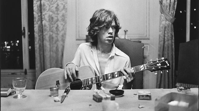 Retrato de Mick Jagger