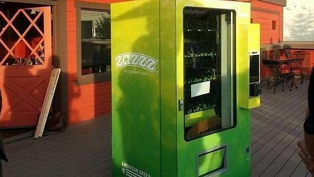 Instalan la primera máquina expendedora de marihuana exterior en EE.UU.