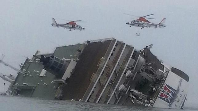 Asciende a nueve el número de fallecidos por el hundimiento del transbordador surcoreano