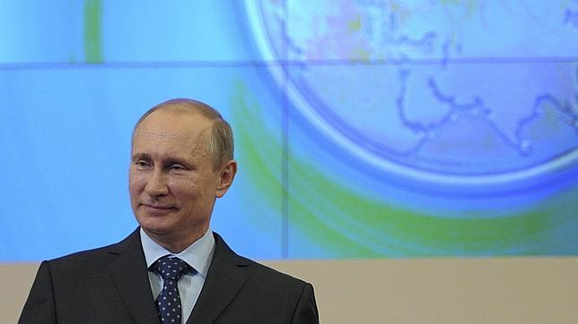 Vladimir Putin, este martes en Moscú