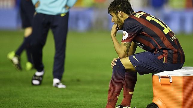 Neymar y Jordi Alba, baja lo que resta de temporada