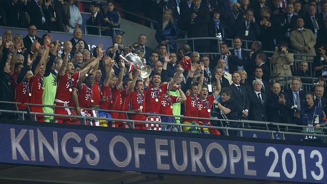 El bayern, campeón de Europa en 2013