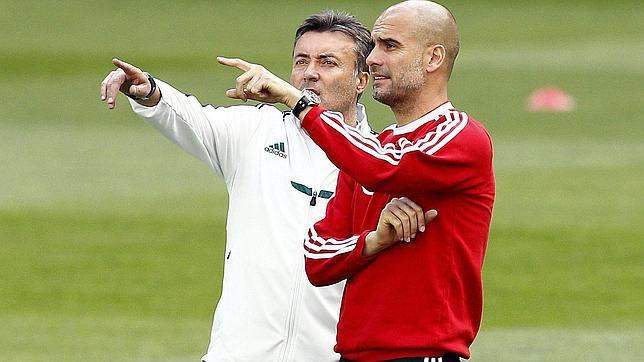 El Bayern preparó el partido contra el Madrid en Vallecas