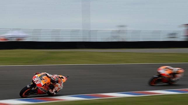 Márquez manda a ciegas