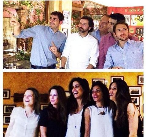 Sara Carbonero, Patricia Pérez y Amelia Bono comparten cena de parejas