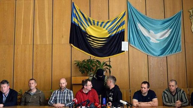 Liberado uno de los observadores de la OSCE secuestrados en Slaviansk