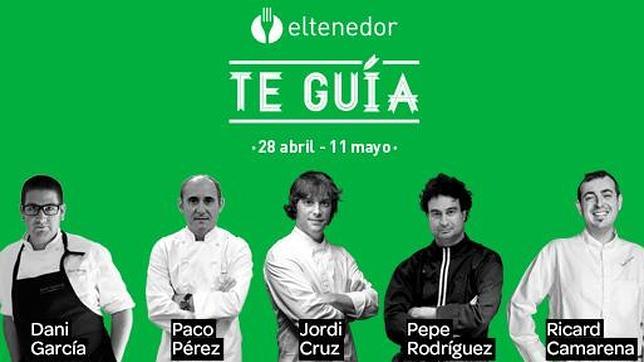 Cinco grandes chefs se convierten en guías gastronómicos con «Eltenedor.es»