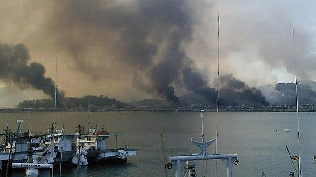 Pyongyang realiza maniobras militares en  la frontera más caliente con Corea del Sur