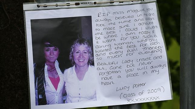 La profesora de español asesinada: «No dejéis que los niños me vean morir»