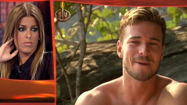 Un concursante de «Supervivientes» rompe en directo con su novia