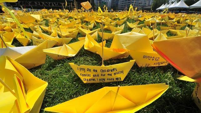Detenido el presidente de la naviera del «Sewol» por su responsabilidad en el naufragio