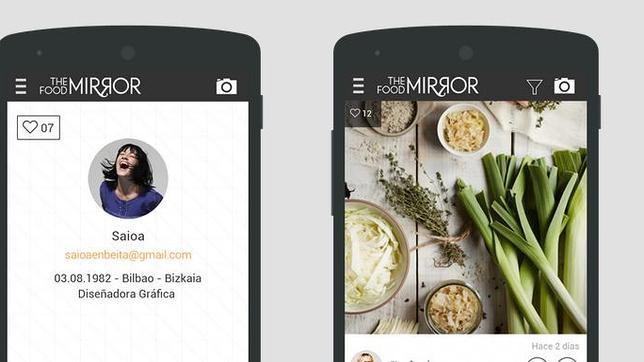 The Food Mirror, el «instagram español» para la comida