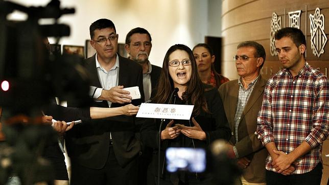 La Mesa de las Cortes decidirá la sanción a Oltra después de oírla