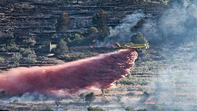 El año que Esquerra Unida y Compromís pidieron restar fondos contra los incendios