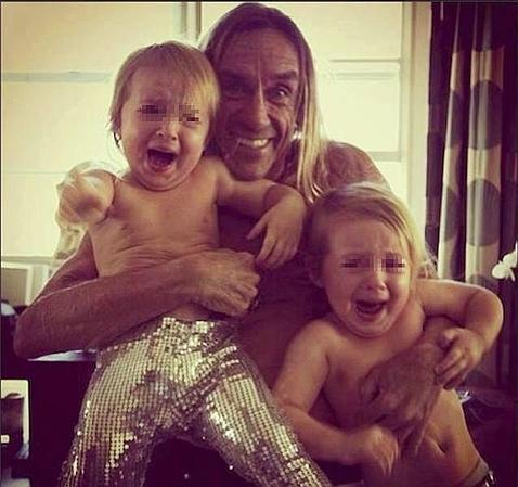 Iggy Pop, la estrella del punk que asusta a los niños