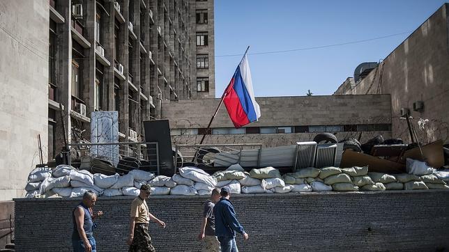 Los separatistas de Ucrania resucitan Nueva Rusia