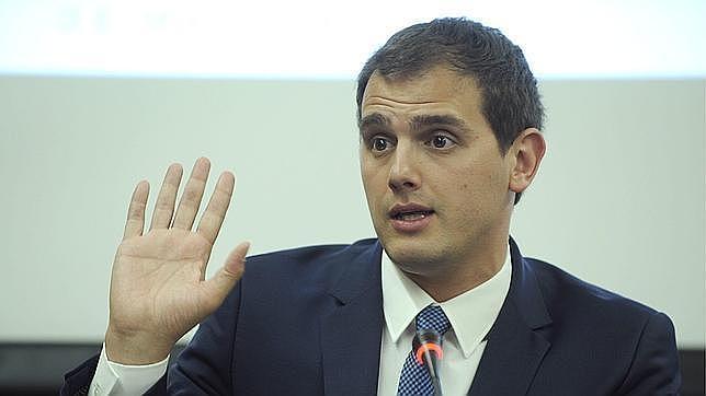 Albert Rivera, líder de Ciudadanos