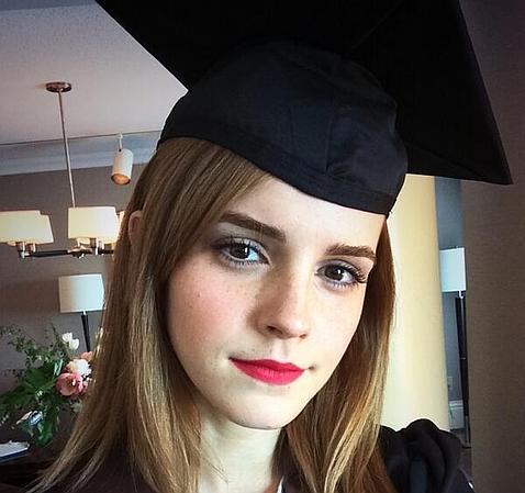 Emma Watson, actriz graduada